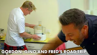 Gino Looses It At Gordon's Pasta Making | Gordon, Gino and Fred's Road Trip