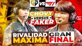 FAKER vs CHOVY LA MEJOR FINAL DE LA HISTORIA 😱😱  // T1 vs GEN G LCK