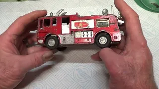 RESTORATION OF A DINKY TOYS MERRYWEATHER MARQUIS FIRE TENDER No.285
