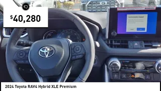 2024 Toyota RAV4 Hybrid XLE Premium New 38439