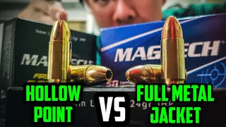 Hollow Point VS Full Metal Jacket (Filipino)
