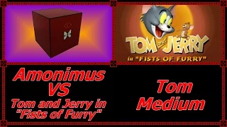 Amonimus VS Tom and Jerry in Fists of Furry (Tom - Medium Mode)