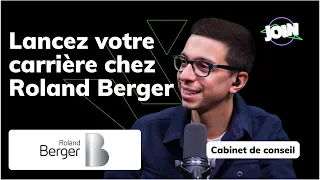 Lancez votre carrière dans le conseil en stratégie chez Roland Berger - JOIN