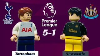 Tottenham 5-1 Newcastle | LEGO Highlights