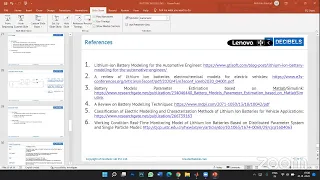 Li-ion Cell Equivalent Circuit & Electro-Chemical Modelling Methods