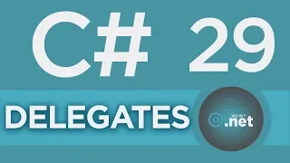 29. C# - Delegates