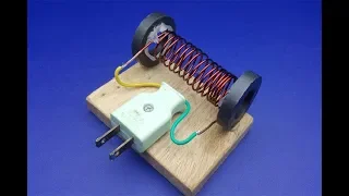 Free Electricity Generator 12V Light Bulb Electric Magnetic Experiment
