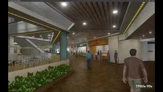 Cinderella City Mall Simulation - Food Court Walkthrough