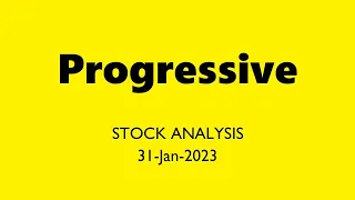 Progressive Stock Analysis Today 31-Jan-2023 | PGR Technical and Fundamental Analysis NYSE NASDAQ