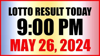 Lotto Result Today 9pm Draw May 26, 2024 Swertres Ez2 Pcso