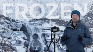 Photographing a FROZEN mountain in a savage wind