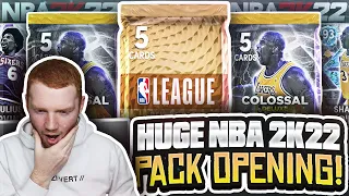 Huge *FIRST* NBA 2K22 MyTEAM Pack OPENING! Crazy COLOSSAL Promo!! (NBA 2K22 MyTeam)