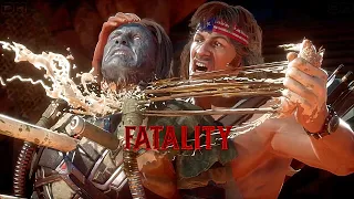 Mortal Kombat 11 All Fatalities on Kabal