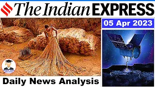 5 April 2023 Indian Express Newspaper Analysis | Daily Current Affairs | The Hindu Analysis