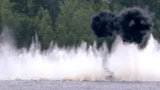 Big Navy Gun Blasts Boats- Future Weapons