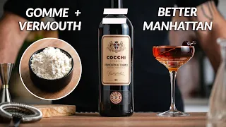 Ultimate Texture Cocktail Hack - How To Make Better Manhattan and Negroni