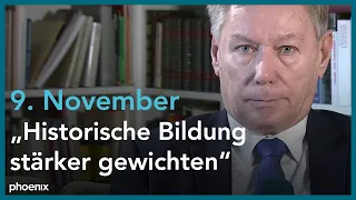 Gedenken zum 9. November: Prof. Manfred Görtemaker (Historiker) mit Einordnungen am 09.11.21