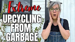 Extreme Upcycling from Garbage / Trash to Treasure Home Decor