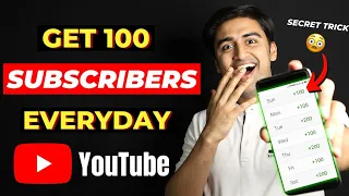 How to Get 100 SUBSCRIBERS EveryDay on Youtube😱🔥 | YouTube Growth Tips 2021📈 - (Without Google Ads)
