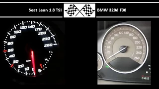 Seat Leon 1 8 TSI VS. BMW 320d F30 - Acceleration 0-100km/h