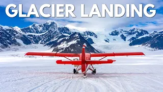 We Landed on a Glacier in Denali National Park