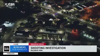 Baldwin Park officers investigate shooting near their department headquarters