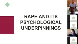 LOLA Africa Webinar: Rape and its Psychological Underpinnings