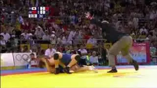 Japan vs China - Wrestling - Women's 55KG Freestyle - Beijing 2008 Summer Olympic Games