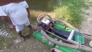 Launching my New (used) 4 inch Pro-Line Dredge