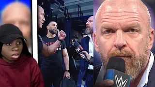 LET THE GAMES BEGIN!!! Triple H Doesn't Care What The Rock Says/Seth Next Opponent Segment REACTION