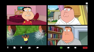 Family Guy - Cleveland's laptop is stolen by a bird
