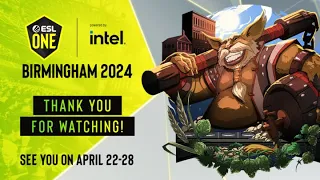 ESL One Birmingham 2024 - SA Closed Qualifiers - A Stream