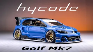 Volkswagen Golf MK7 Hardcore Hycade Bodykit Hot Wheels Custom
