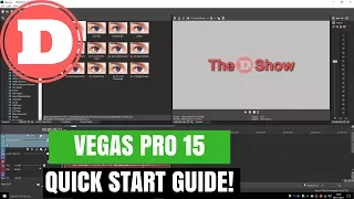 Vegas Pro 15 Beginners Quick Start Guide - How to Simple Steps