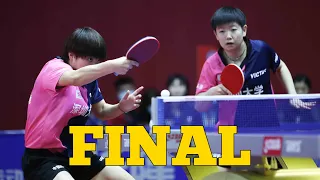 Sun Yingsha/Wang Yidi vs Chen Xingtong/Qian Tianyi | 2020 China Super League (Final)