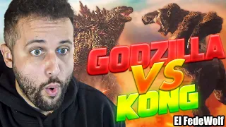 REACCIONANDO a El Monsterverse de Godzilla Vs Kong : La Historia en 1 Video (El FedeWolf)