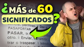 Este es el verbo CON MÁS SIGNIFICADOS en español 😱 PARTE 1