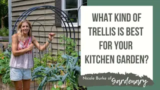 What Kind of Trellis Is Best for Your Kitchen Garden?