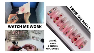 How To Make Press On Nails | Press On Nails Tutorial | Reviewing The Master Airbrush Spray Booth |