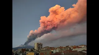 Shpërthimi i vullkanit Etna