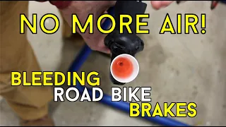 Bleeding Road Bike Hydraulic Brakes and Getting Air Out!