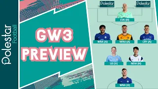 FPL GW3 PREVIEW | Gameweek 3 | Fantasy Premier League Tips