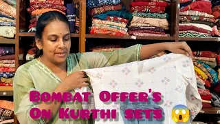 Bombat Offer's On kurthi sets😱🎉 Contact:9731309104,7406602129#viralvideo#viral#kurthisets#pragati