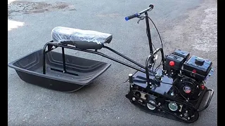 НЕ ПОКУПАЙ мотособаку БЕЛКУ или щенка, пока НЕ ПОСМОТРИШЬ это ВИДЕО!/Russian mini snowmobile