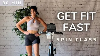Get Fit Fast 30 Minute Spin Class