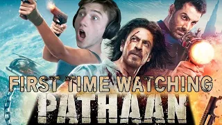 First Time Watching PATHAAN! SRK is EPIC!!! | Foreigner REACTS to Indian Movies 🇮🇳