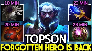 TOPSON [Kunkka] Bring Forgotten Hero is Back Full Tanky Build Dota 2