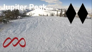 Hiking and Skiing Jupiter Peak at Park City (Feb 23, 2024)