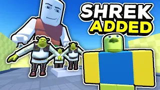 Adding SHREK To My Weird Roblox Simon-Says Game