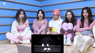 TWICE reaction to BTS – Black Swan